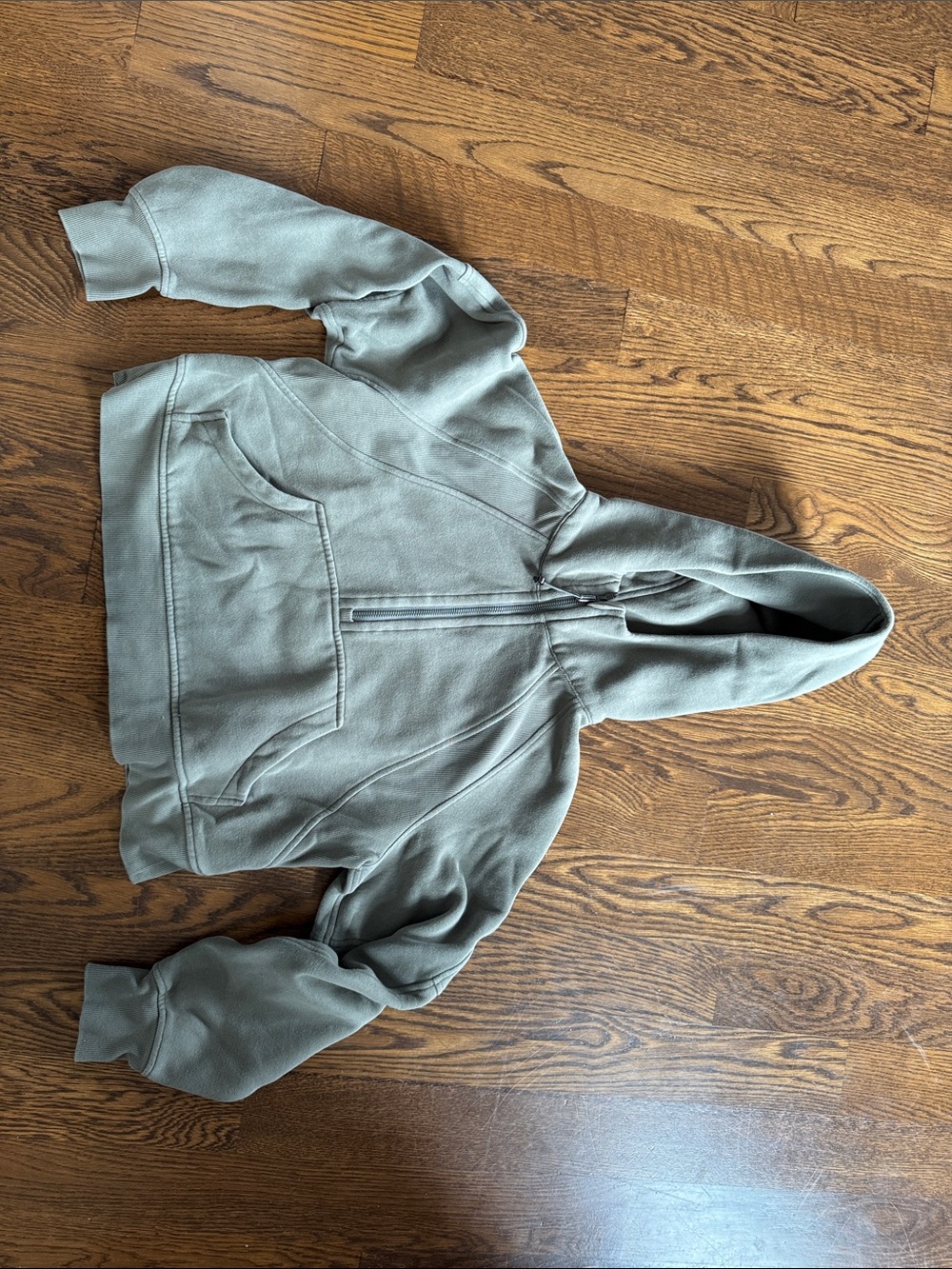lululemon athletica Olive Green Half-Zip scuba pullover